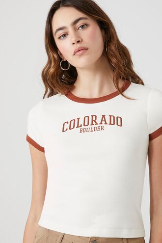 Colorado Boulder Ringer Tee