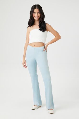 Velour Flare Pants