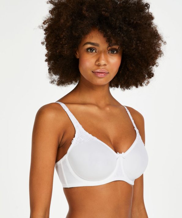 Non-Padded Underwired Minimizer Bra