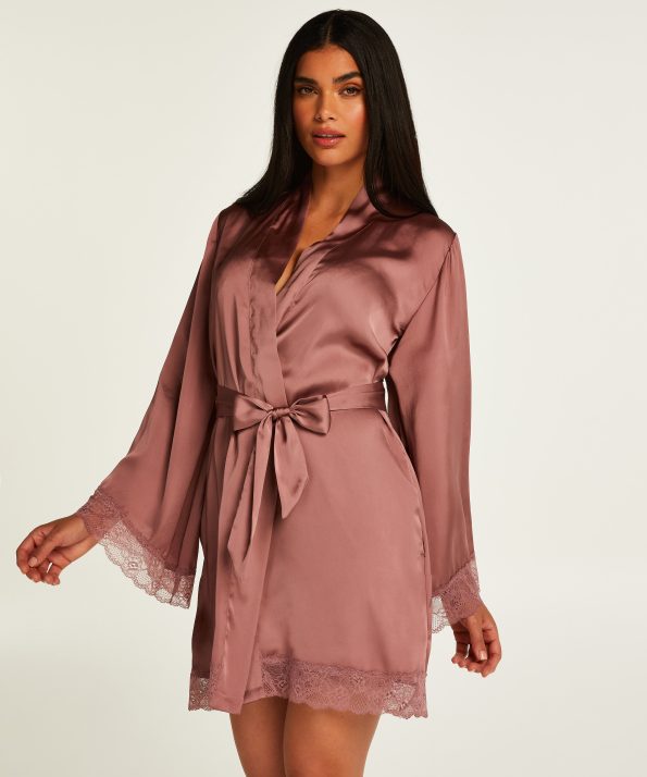 Meili Satin Kimono