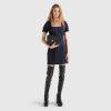 SLIM FIT CHECKERED SHEATH DRESS