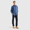 JEAN SHIRT IN COTTON