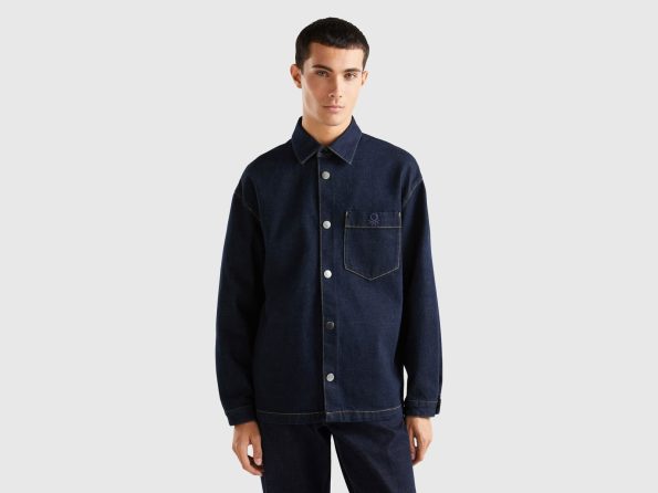 DENIM OVERSHIRT