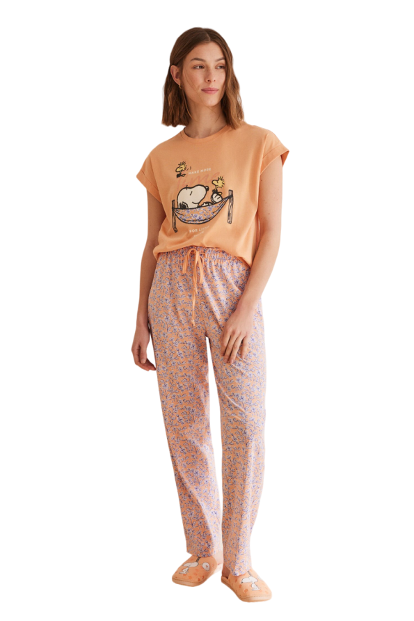 cotton Snoopy pajamas