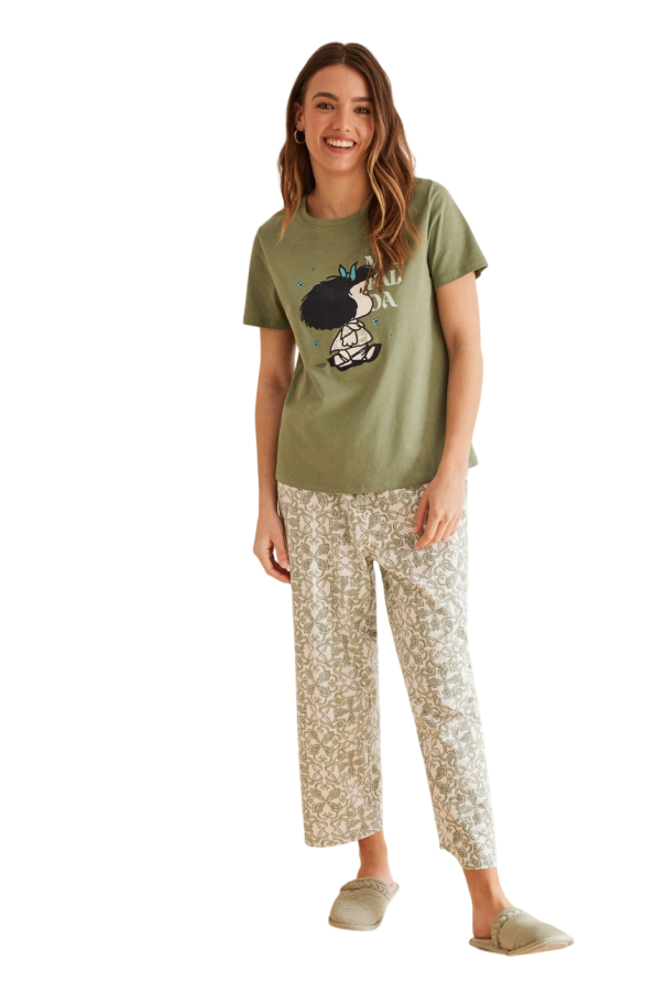 Capri cotton pajamas