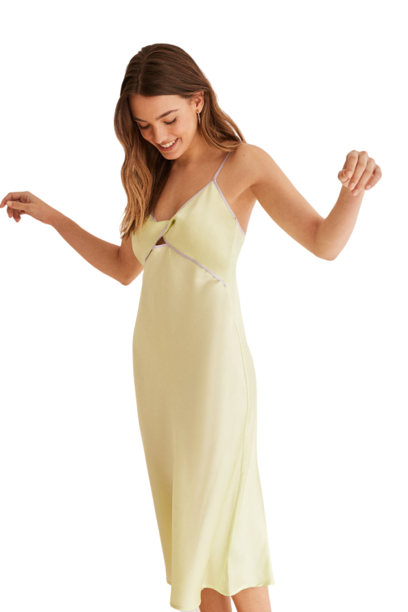 Midi strap nightgown