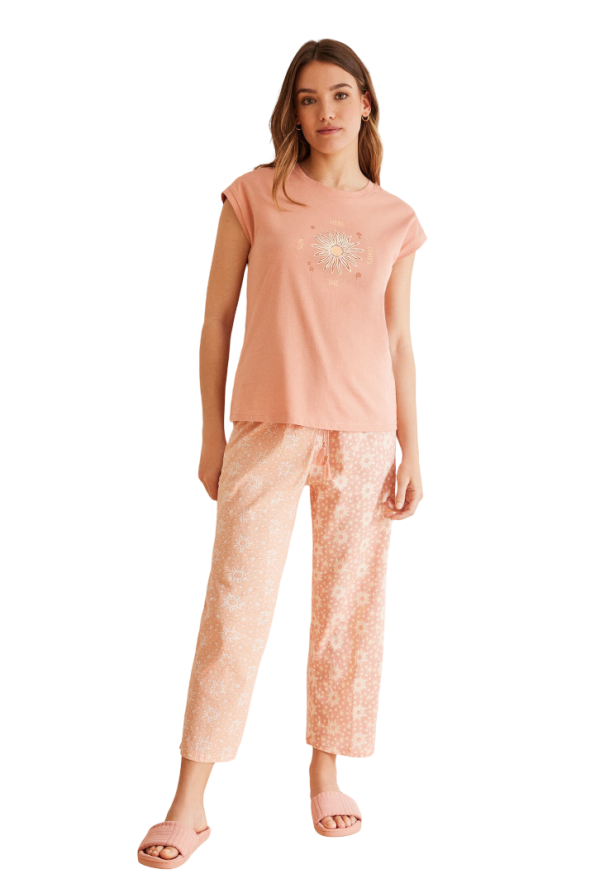 cotton capri pajamas