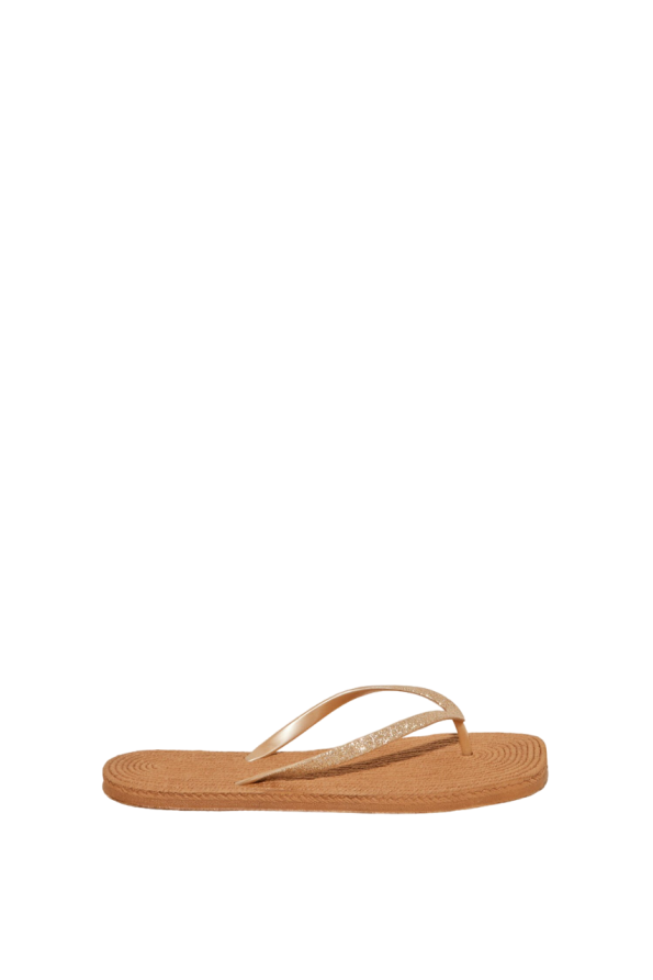 Women's esparto effect flip flops