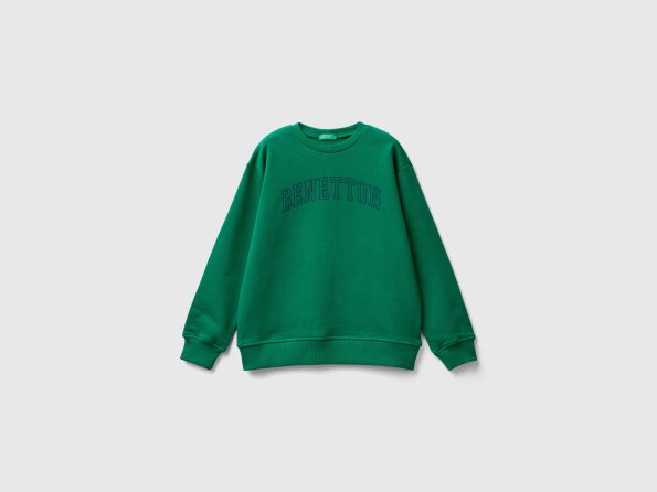 SWEATSHIRT WITH LOGO PRINT