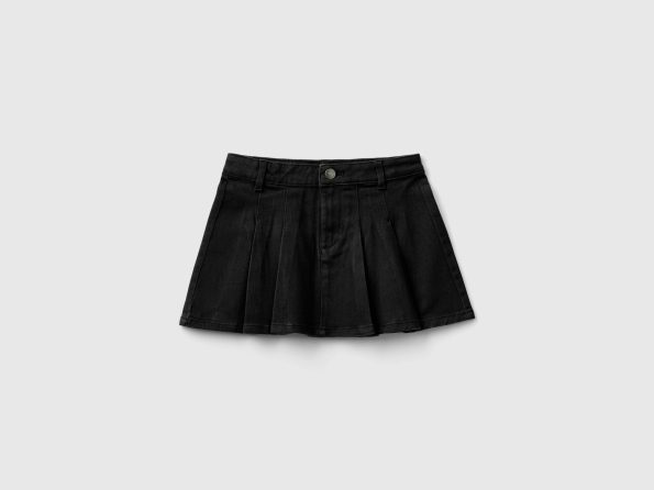 PLEATED MINISKIRT