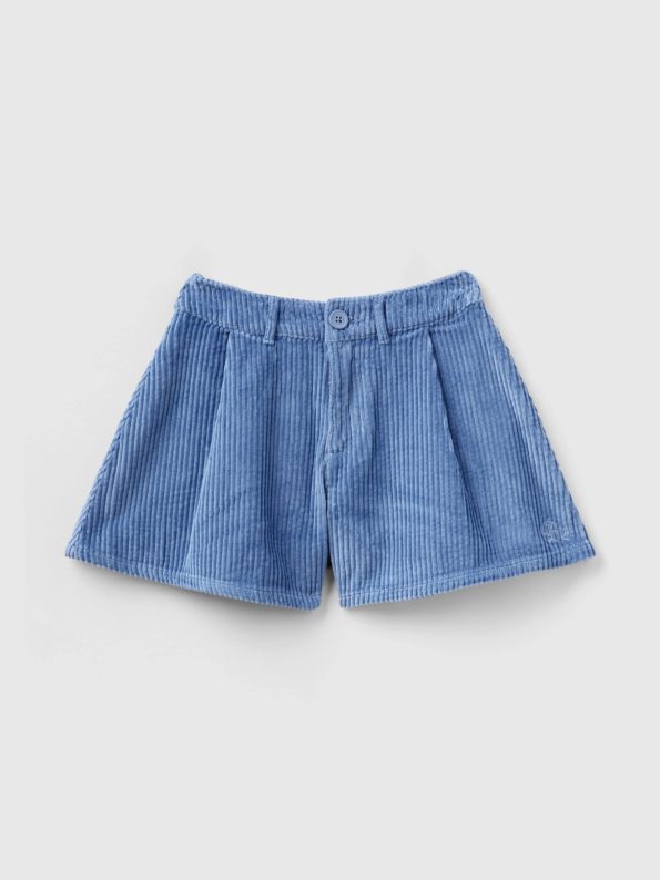 CORDUROY BERMUDA SHORTS