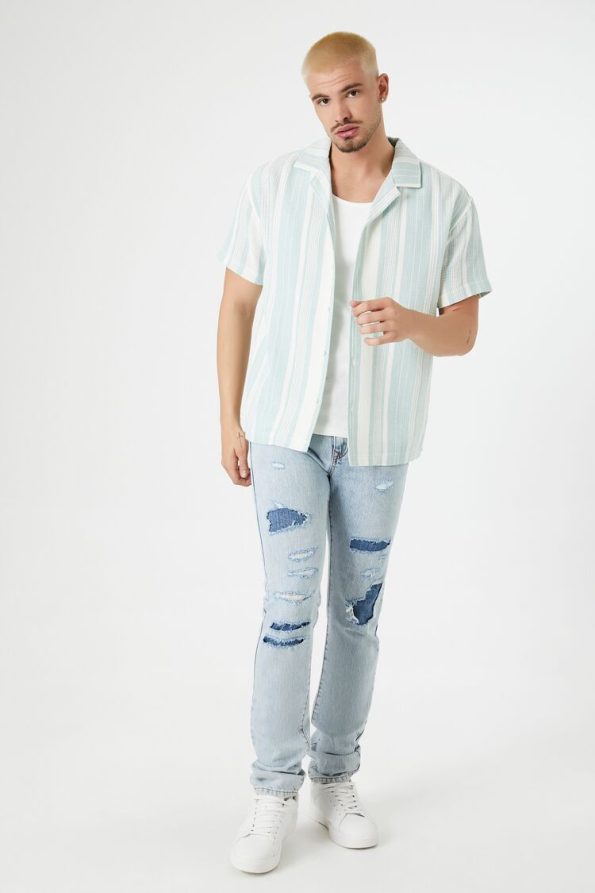 Striped Short-Sleeve Shirt