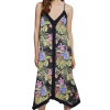 Printed midi dress