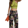 Printed trousers