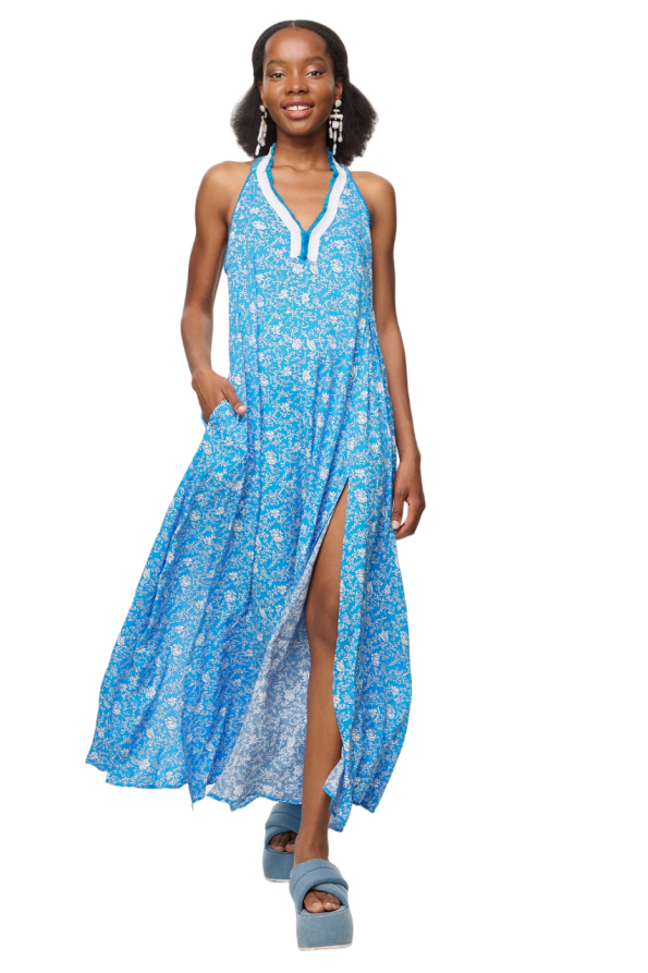 Maxi printed dress