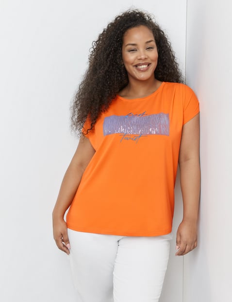 T-shirt with sequin details