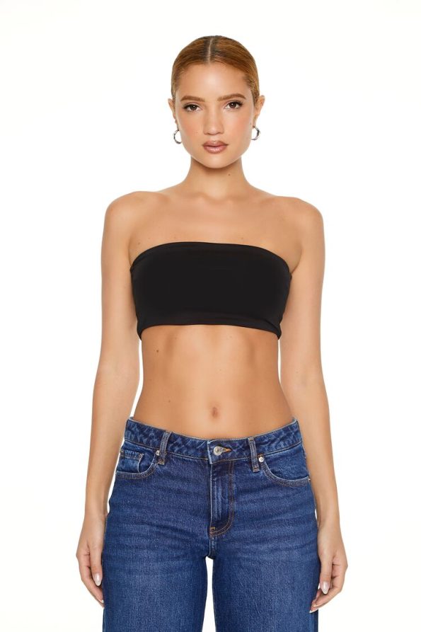 Knit Bandeau Top