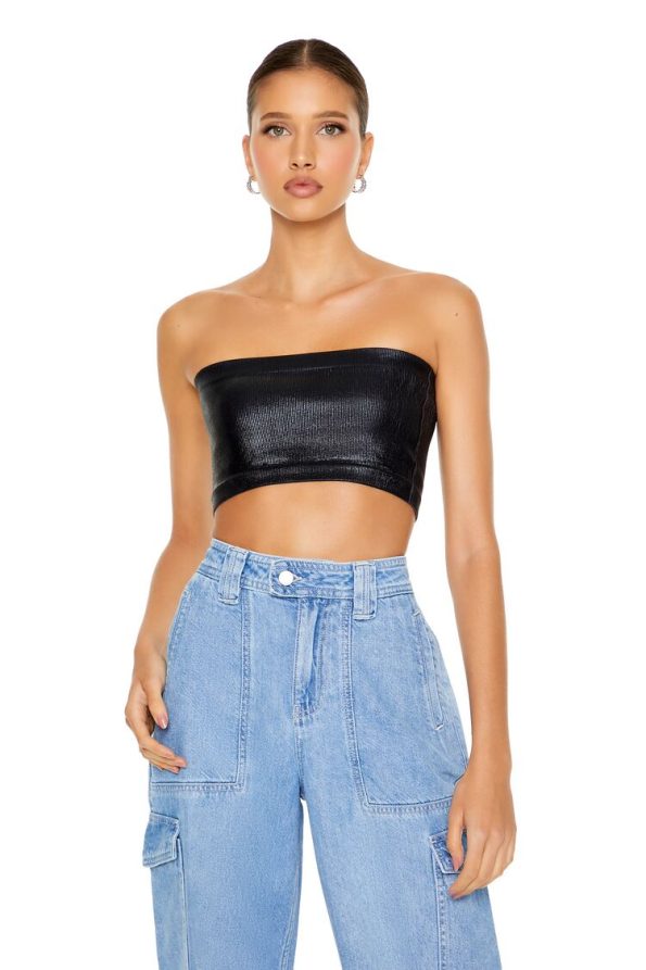 Seamless Cropped Tube Top