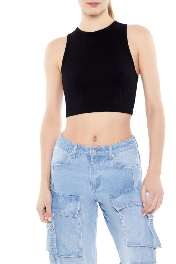 Seamless Cropped Tank Top