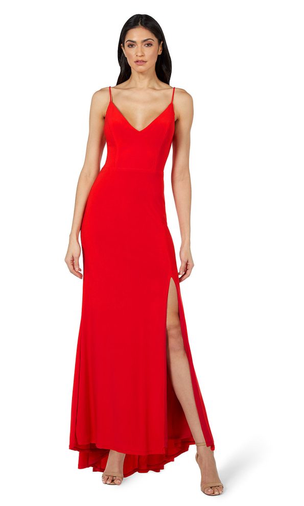 Classic Long Simple Formal Dress