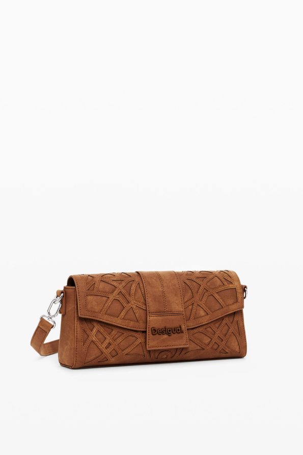 Bag with geometric embossing