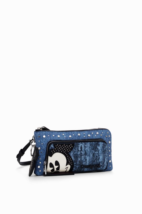 Mickey Mouse denim wallet