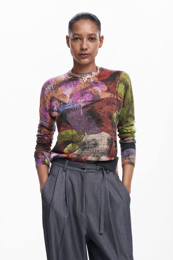 Printed sweater M. Christian Lacroix