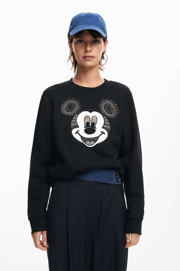 Mickey Mouse face sweatshirt