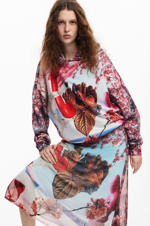 Printed sweatshirt M. Christian Lacroix