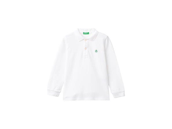 Long sleeve polo shirt