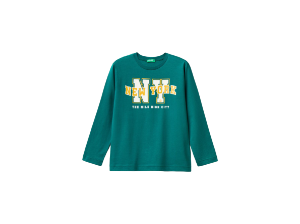 NY Printed Long Sleeve T-Shirt