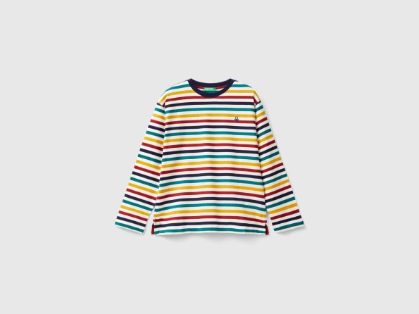 Striped Long Sleeve T-shirt For Kids