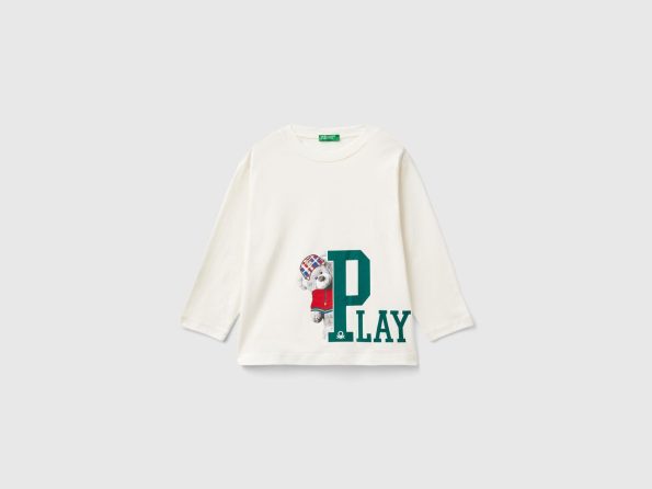 Printed Long Sleeve T-shirt For Kids