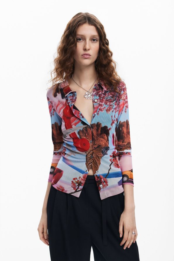 Printed M. Christian Lacroix Shirt