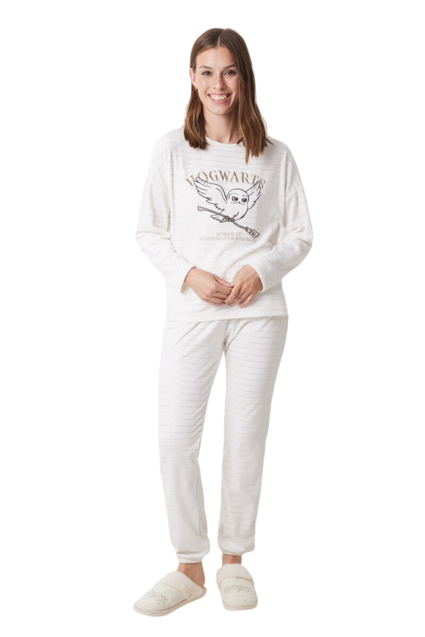 Hogwarts Long Pajamas Set