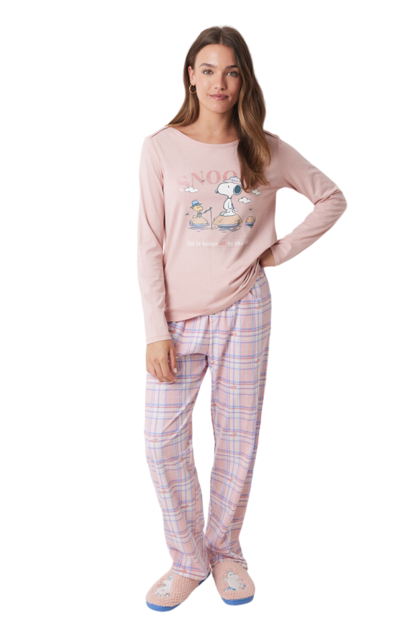 Snoopy Long Pajamas Set