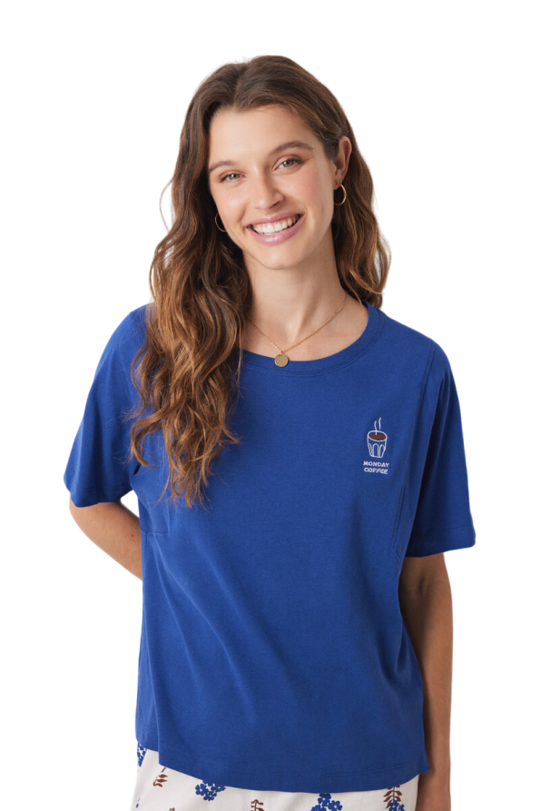 Short Sleeve Pajamas T-Shirt