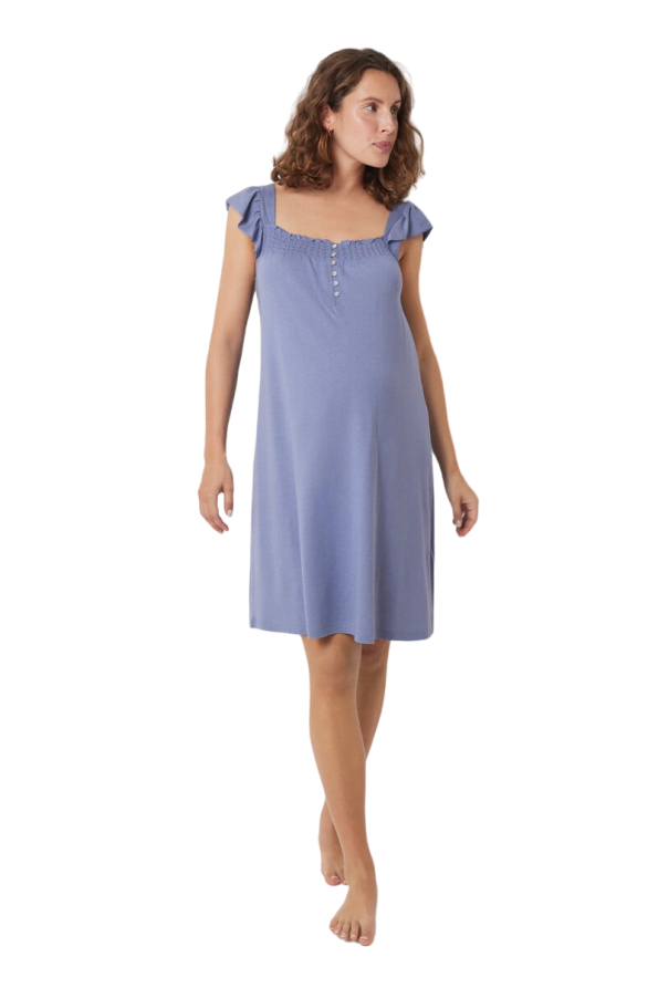 Short Maternity Nightgown