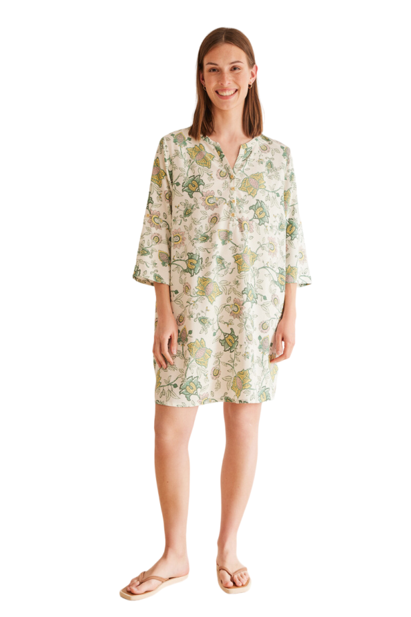 Floral Beach Cover-Up