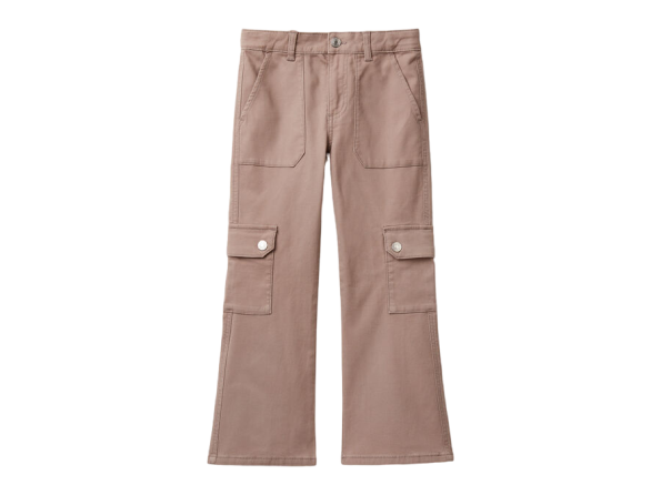 Flared Cargo Pants