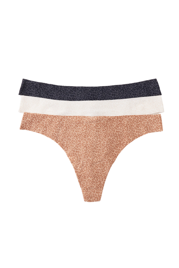 3-Pieces Thongs Panties
