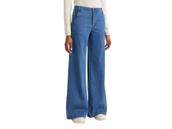 Wide Flared Leg Pants