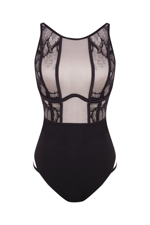 Mesh Halter Bodysuit