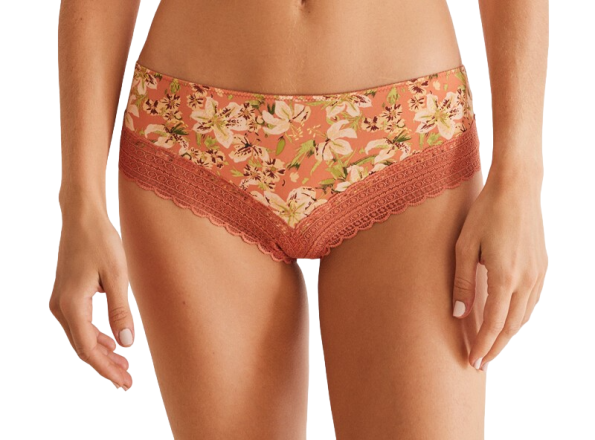 Floral Wide Brazilian Panties