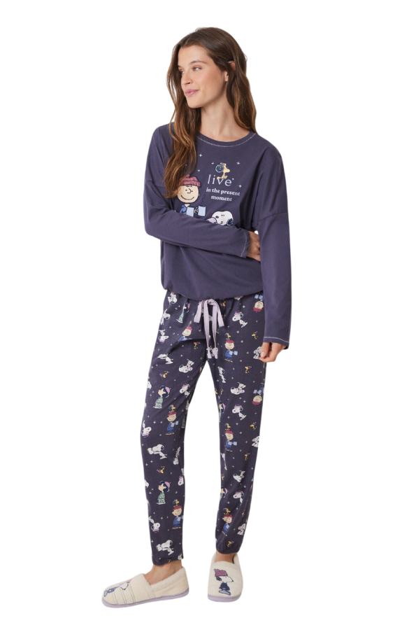 Snoopy Long Pajamas Set