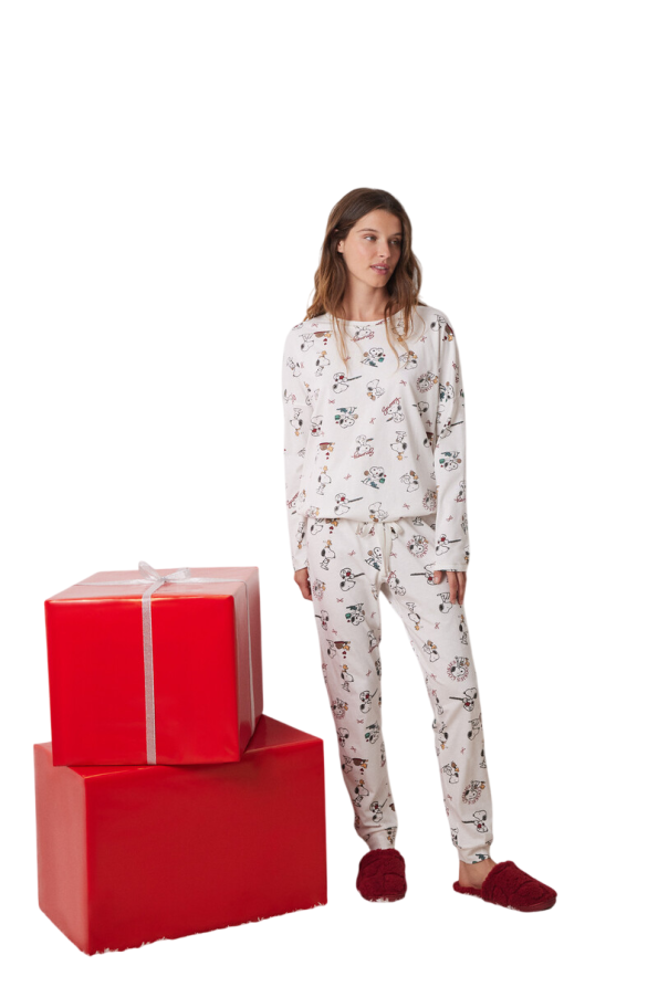 Snoopy Long Pajamas Set