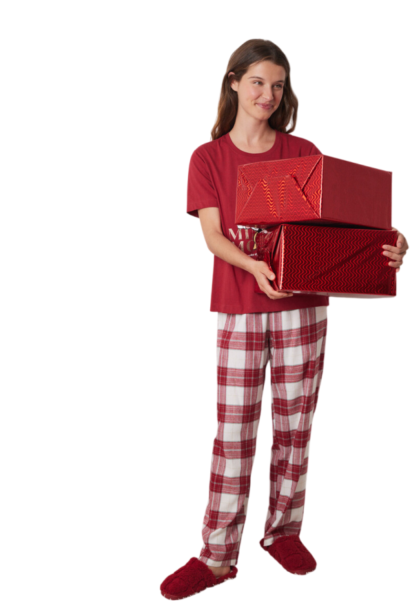 Minnie Checkered Pajamas Set