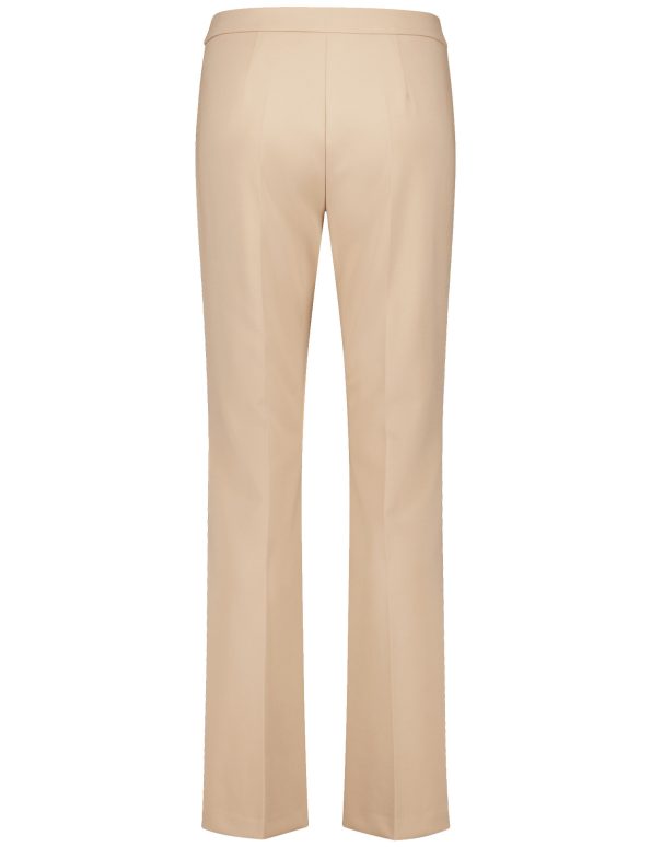 Flared Fit Cloth Trousers