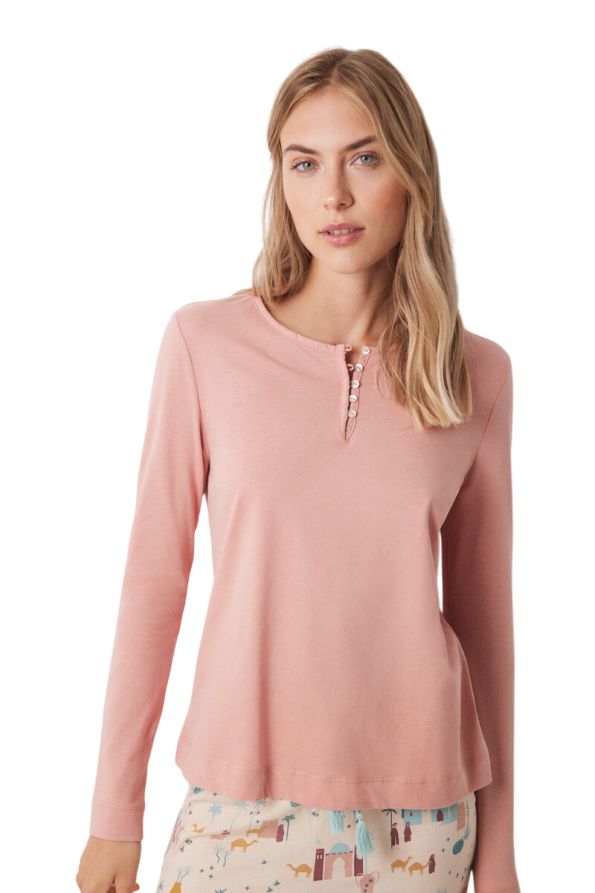 Long Sleeve Pajamas T-shirt