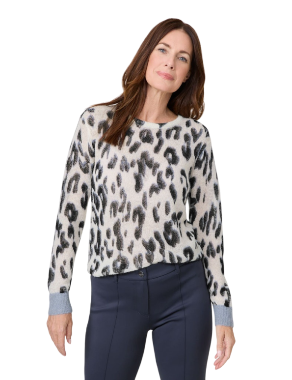 Animal Print Pullover